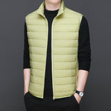 Winter Short Thermal Duck Down Lightweight Puffer Vest