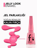 Flormar Jelly Look High-Shine Gel Effect Nail Polish 11ml