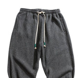 Retro-textured Woolen Thickened Casual Pants