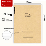 Student homework notebook-horizontal line-EVA+ cowhide-1 copy