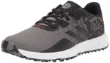 adidas Mens S2G Spikeless Golf Shoes Grey Four/Core Black/Grey Six 7
