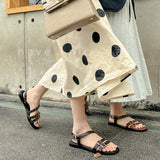 2023 Summer European Style Women's Leather Sandals