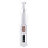 New Dog Paw Trimmer With LED Light Fully Waterproof Pet Hair Trimmer With LED Display Dog Clippers For Grooming 18mm Widen Blade