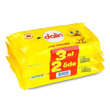 Dalin Classic Pocket Wet Wipes Gentle Cleansing 3-Pack
