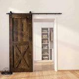 Natural Pine Wood Barn Door