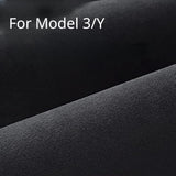 Dashboard Blackout Mat for Model 3/Y Anti-Glare Flannel Dash Cover