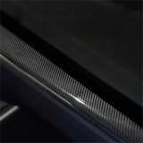 Dry Carbon Fiber Dashboard Panel Overlay for Model S/X 2021+ | 3 Finishes | UV Protected | Peel & Stick