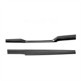 Dry Carbon Fiber Dashboard Panel Overlay for Model S/X 2021+ | 3 Finishes | UV Protected | Peel & Stick