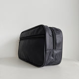 Data cable digital storage bag mobile phone charger notebook power supply USB flash drive USB shield double layer bag ID card storage bag (black)