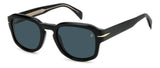 David Beckham DB 7098/S Blue Lens Men's Sunglasses