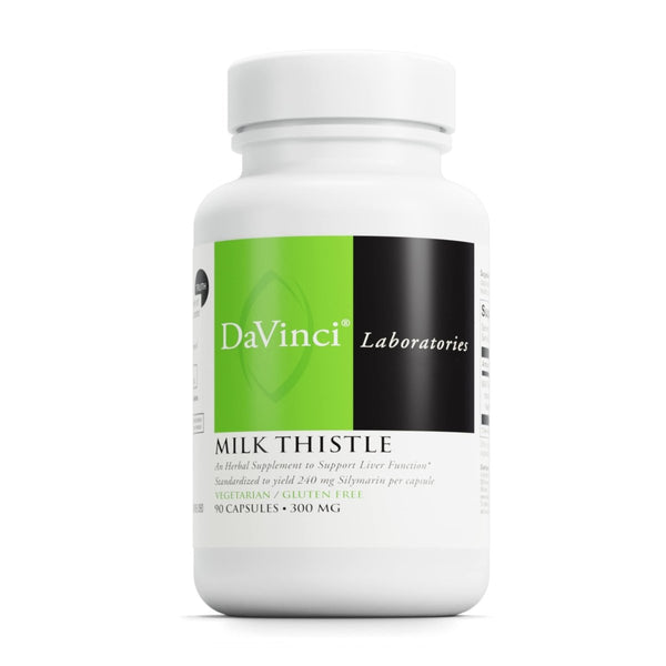 Davinci Laboratories Milk Thistle Capsules, 90 Count