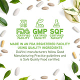 DAVINCI Labs Perna - Dietary Supplement to Support Connective Tissue Health, Joint Comfort and Collagen Production* - with Perna Canaliculus and Alfalfa Leaf - 180 Capsules