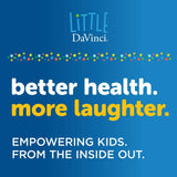 DAVINCI Little Mightiest Vite with Probiotics and Prebiotics - Supports Immune System, Gut Health and Healthy Brain* - with Vitamin C, A, D3, E, and More - Fruit Punch Flavor - 42 g, 30 Servings