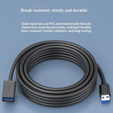 USB 3.0 Male-to-female Data Extension Cable