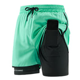 Casual All-match Two-piece Shorts For Sports Running And Fitness