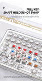 Attack Shark K75RGB Wireless Mechanical Bluetooth Transparent Gasket Hot Plug Keyboard