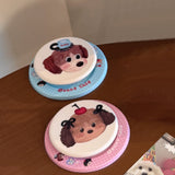 Oil Painting Cartoon Puppy Compatible With MagSafe Magnetic Holder