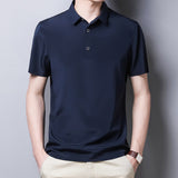 Mens Seamless Short-sleeve T-shirt For Summer