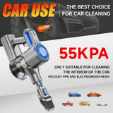 Cordless Vacuum Cleaner with LED Light & Removable Battery