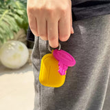 Dopamine-enhanced Candy-colored Liquid Silicone Earphone Case