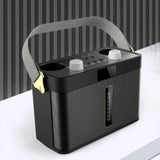 Outdoor Bluetooth Speaker Karaoke Double Microphone Classroom Teaching Meeting Party