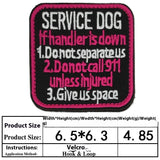 Pet Dog Accessories Embroidered Velcro New Pet Clothing Decorative Sticker Computer Embroidery Chapter