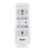 Anderic Substitute for Harbor Breeze KUJCE10612 Ceiling Fan Remote Control [RRTR292A]