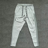 Sports Training Leggings With Long Spliced Panels Quick-drying Fabric Ultra-energetic For Outdoor Activities