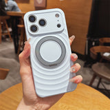 Wavy-pattern Liquid Silicone Phone Case