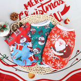 Christmas Limited Edition Cat And Dog Clothing Vest For Small Pete Short Style Non Shedding