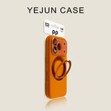 Lens-covering, All-around Pivot-rotating Phone Case