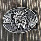 Smooth Buckle For Self-defense Trendy Punk-style Belt Buckle With A Distinctive Look