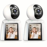 2-Pack: 2K Indoor Security Camera | 2-Way Audio & Video Call + Night Vision