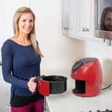 Deco Chef 3.7QT Electric Oil-Free Digital Air Fryer for Healthy Frying