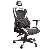 Deco Gear Ergonomic Foam Gaming Chair with Adjustable Head and Lumbar Support