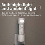 Rechargeable With Flashlight Induction Lamp People Walking Light