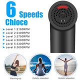 Deep Tissue Massage Gun with Interchangeable Heads