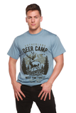 Deer Camp Men's Bamboo Viscose/Organic Cotton Short Sleeve Graphic T-Shirt