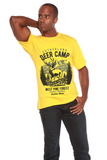 Deer Camp Men's Bamboo Viscose/Organic Cotton Short Sleeve Graphic T-Shirt