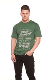 Deer Hunting Men's Bamboo Viscose/Organic Cotton Short Sleeve Graphic T-Shirt