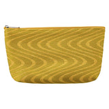 Eklips Yellow Wavy Makeup Bag for Travel & Vanity