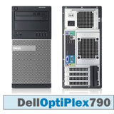 Dell OptiPlex 790 MT/Core i5-2400 Quad @ 3.1 GHz (Refurbished)