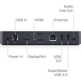 Dell USB 3.0 Ultra HD/4K Triple Display Docking Station (D3100)  (Refurbished)