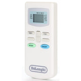 DeLonghi 5551015500 Air Conditioner Remote Control with LCD Screen & Temperature Control - 5551015500