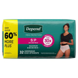 Depend Fresh Protection Underwear for Women, Maximum