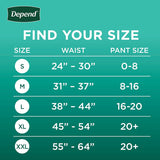 Depend Fresh Protection Underwear for Women, Maximum