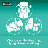 Depend Incontinence Protection with Tabs, Maximum Absorbency