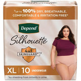 Depend Silhouette Incontinence Underwear for Women