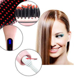Detangling Hair Straightener Brush - Assorted Colors