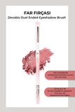 Golden Rose Devobis Dual Ended Eyeshadow Brush for Eye Makeup